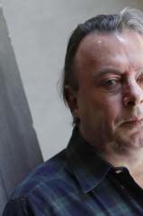 Author Christopher Hitchens in 2010.