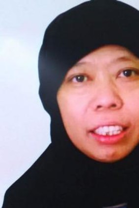 Satinah Binti Jumadi Ahmad, an Indonesian on death row in Saudi Arabia.