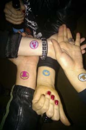 Foursquare users tattoo their "badges".