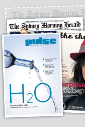 New look ... the Sydney Morning Herald will become a compact format newspaper from March 4.