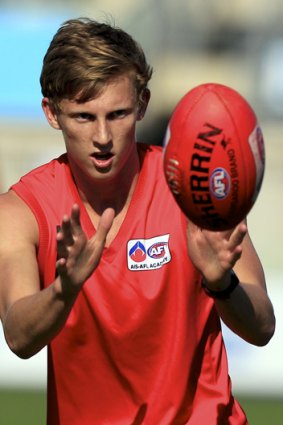 In training: Lachie Whitfield.