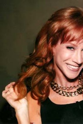 Comedian Kathy Griffin: Performing in October.