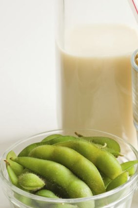 Soy products are a good way of lowering "bad" cholesterol.