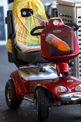 Potentially deadly... health experts warn of the dangers of motorised scooters.