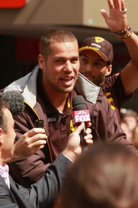 Focused: After Saturday's big game, Lance Franklin expects to decide on his future 'early next week'.