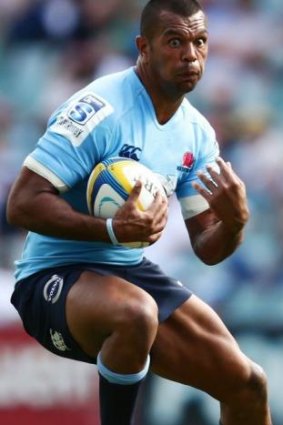 Kurtley Beale of the Waratahs.