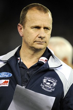 Ken Hinkley, a former Geelong assistant coach, is a contender for the St Kilda coaching job.