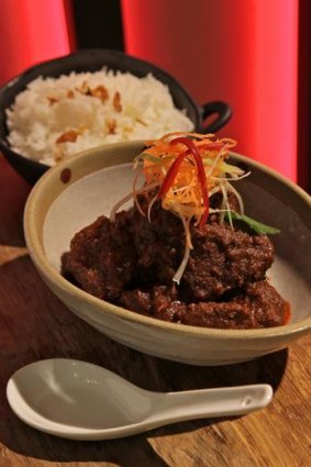 The one dish you must try ... beef rendang, $19.