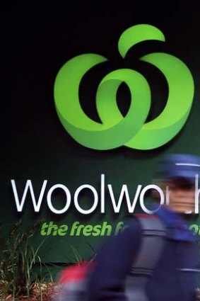 Woolies' shares have been on the rise since early February.