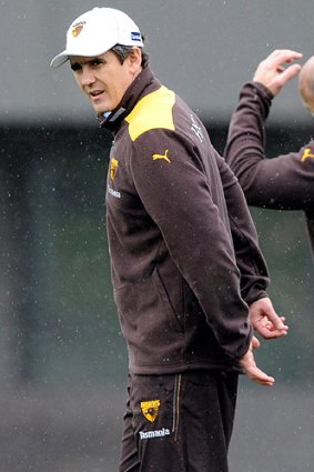 Leon Cameron, the Hawthorn assistant coach.