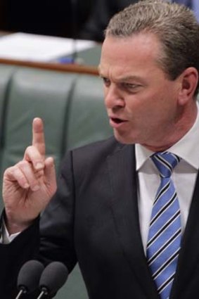 Policy confusion: Education Minister Christopher Pyne.