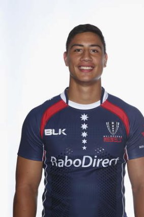 Ambitious: Lalakai Foketi is targeting a run-on role for the Rebels in this year's Super 15.