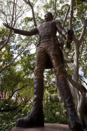 Governor Macquarie statue by Terrance Plowright (2013), Hyde Park.