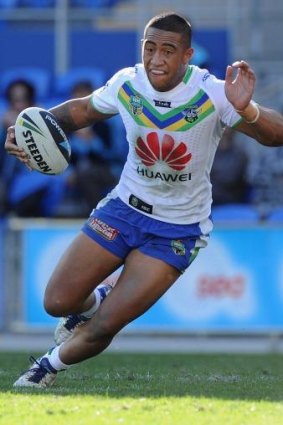 Sami Sauiluma played 15 NRL games in two seasons for the Raiders.