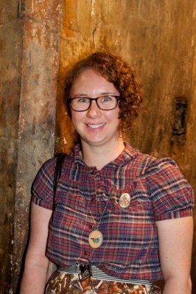 Mel Buttle at the Brisbane Comedy Festival held at the Brisbane Powerhouse.