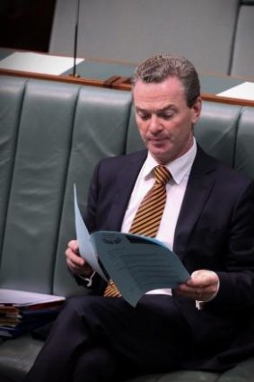 "I do think that there is capacity for students to contribute more to their own education": Christopher Pyne.