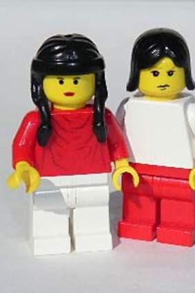 Immortalised in Lego.