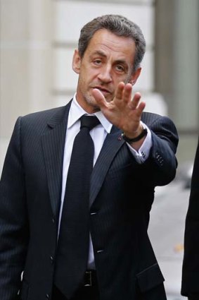 Fund rumour &#8230; Nicolas Sarkozy.