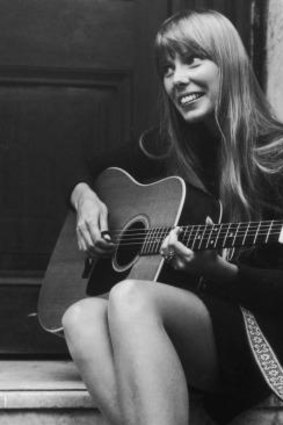 A '60s icon .. Joni Mitchell.