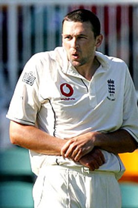 England fast bowler Steve Harmison could have another crack at the Australians.