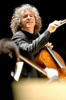 Leading the way: Cellist Steven Isserlis.