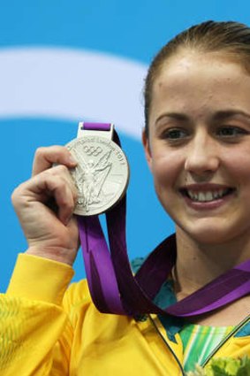 London silver medallist Brittany Broben.