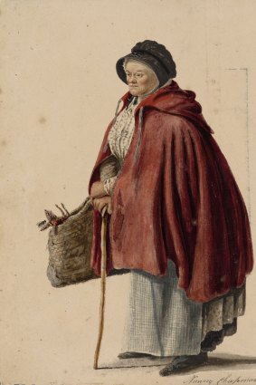Ann "Old Nanny" Chapman, Bury St. Edmunds by John Dempsey in Dempsey's People at the National Portrait Gallery. Collection: Tasmanian Museum and Art Gallery