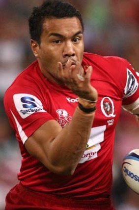 Primed for a big game . . . Digby Ioane.