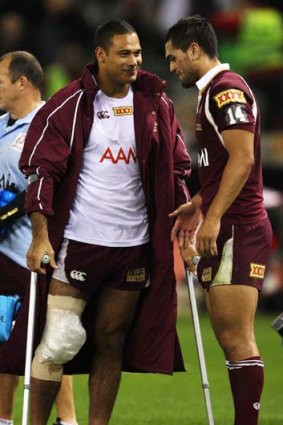Ruled out ... Justin Hodges.