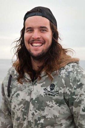 Rejecting the apathy of his generation, Brisbane boy Alistair Allan has taken to the high seas with the Sea Shepherd Conservation Society.