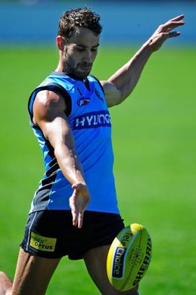 Back in the fold: Andrew Walker will play against Fremantle on Friday.