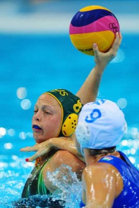 "We don't consider ourselves dirty. We're just a very physical team" ... Kate Gynther of Australia, pictured.