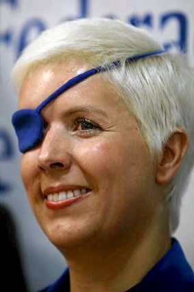 Maria De Villota lost her right eye in a 2012 testing accident.