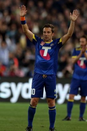 Ciao: Italian great Alessandro Del Piero farewells Australian football.
