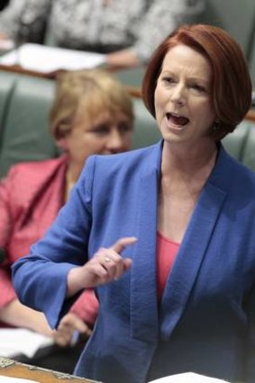 'Julia Gillard, her political allies and office strategists are good at spooking tactics - they have messed with Abbott's mind.'