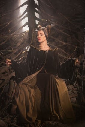 Angelina Jolie is <i> Maleficent</i>, a role she plays with acerbic panache.