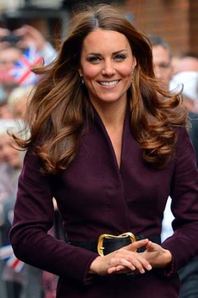 Controversial photos ... photos of the Duchess of Cambridge's pregnant belly have been printed.