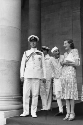 Henri Cartier-Bresson would not crop his images, including this of Jawaharlal Nehru and Lord and Countess Mountbatten.