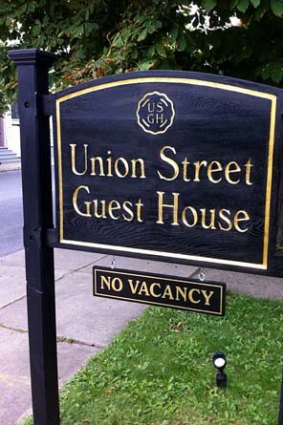 Turning the page: Union Street Guest House.