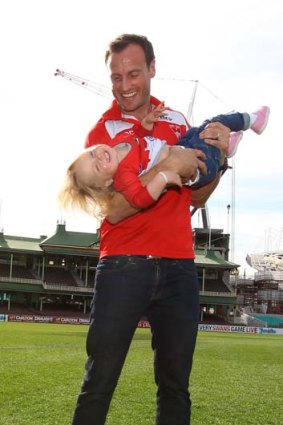 Jude Bolton and his daughter, Siarra.