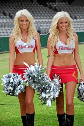 Cheerleader twins Michelle and Jo have been among the front-runners in the latest series.