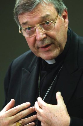 Cardinal George Pell said his letter to a man who complained of abuse was  "badly worded and a mistake".