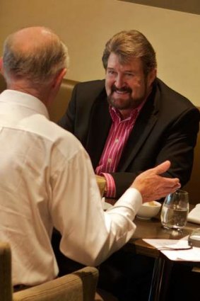 'Every time I eat out, I brace myself for Twitter to start off again,' says  Derryn Hinch.