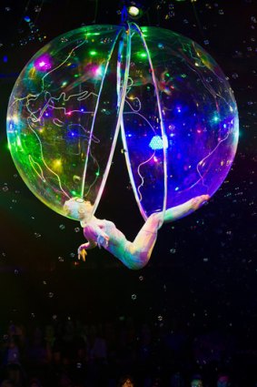 Miss A in a Bubble, one of the stars of <i>Empire</i>.