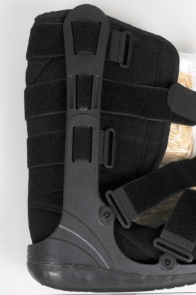 The moon boot that hid about $1m of cocaine.