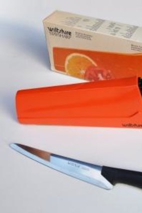 The Wiltshire Staysharp knife, designed in Australia.