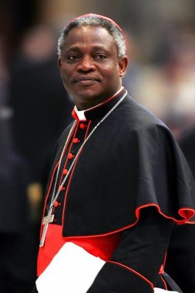 Strong views ... Cardinal Peter Turkson has said theological dialogue with Muslims is impossible.