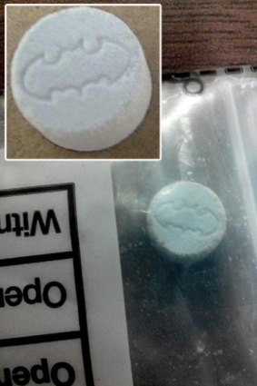 The 'Batman' and 'Blue Batman' pill.