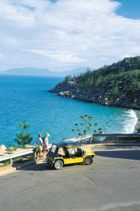 Magnetic Island, eight kilometres from Townsville, has dramatic island coastline.