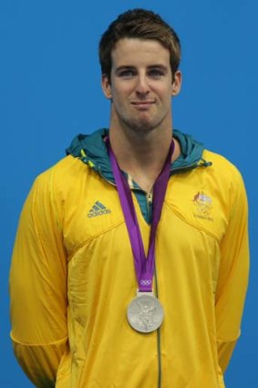 Time to reflect ... James Magnussen after missing gold in London.